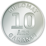 Diplomat - Garanti 10 år